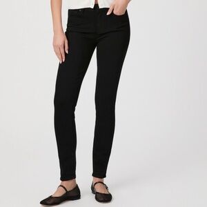 Paige Mid Rise Ankle Skinny Jeans